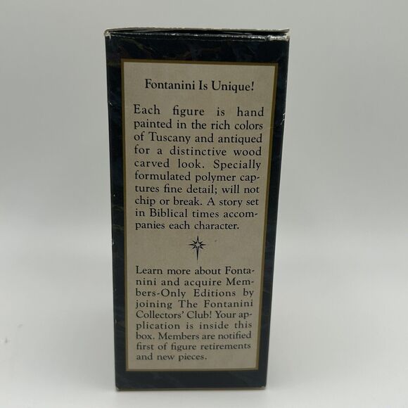 Fontanini GASPAR Wiseman 5" Heirloom Nativity Figure 72515 Italy 1992 - Picture 11 of 13